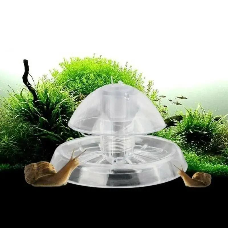 Aquarium Planted Fish Tank - 2026 Nieuwe 6/8CM Transparante Plastic Slakkenval