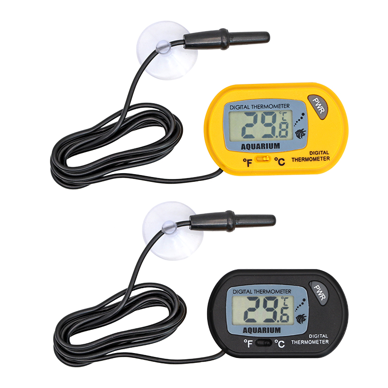 Planted Aquarium Temperature - Aquariumthermometer LCD Digitale Aquariumtemperatuur Watermeter Aquariumtemperatuurdetector