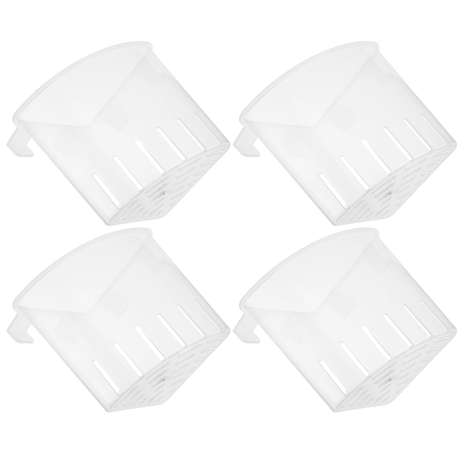 Aquarium Planted Fish Tank - 4 stuks aquarium hangende hoekplantenhouder plastic
