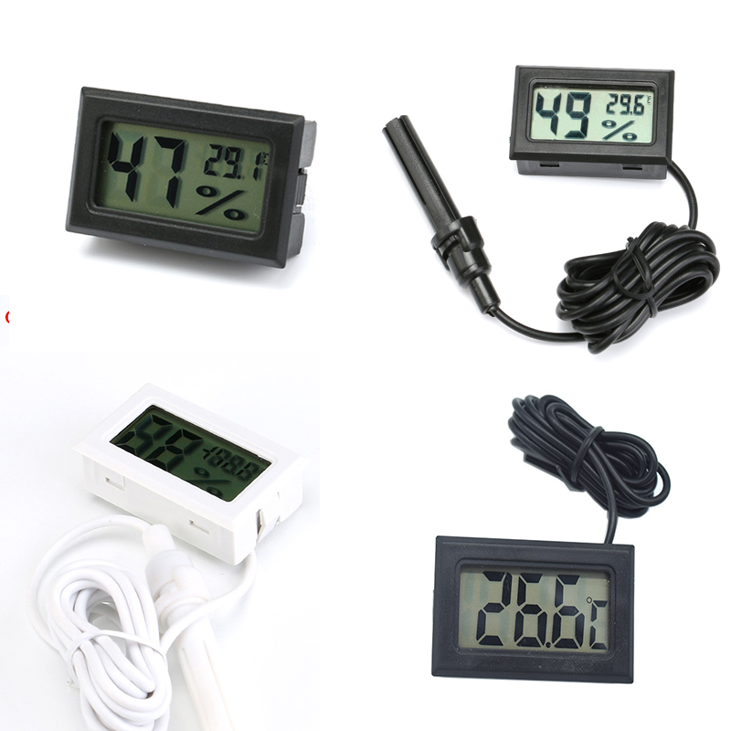 Planted Aquarium Temperature - Mini Digitale Vochtigheid Meter Thermometer Hygrometer