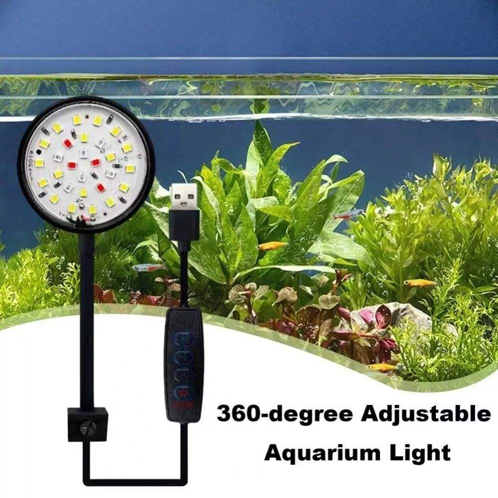 Planted Aquarium Mini - Nieuwe Mini Aquarium Clip Lamp 5/7W