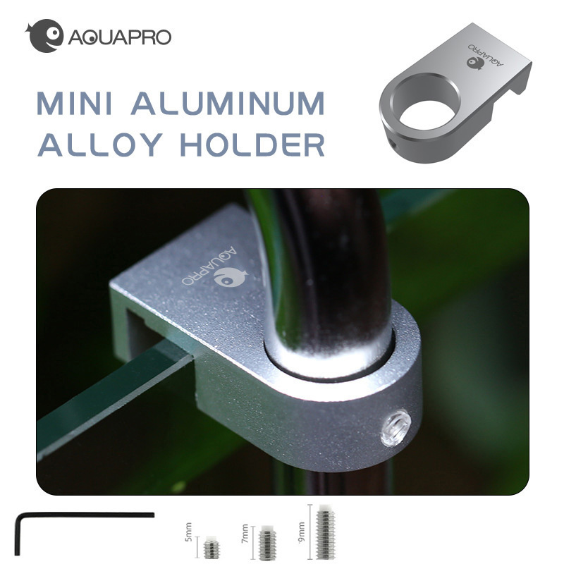 Planted Aquarium Mini - Aquarium Mini Aluminium Houder Bevestigingsbeugel Aquatische