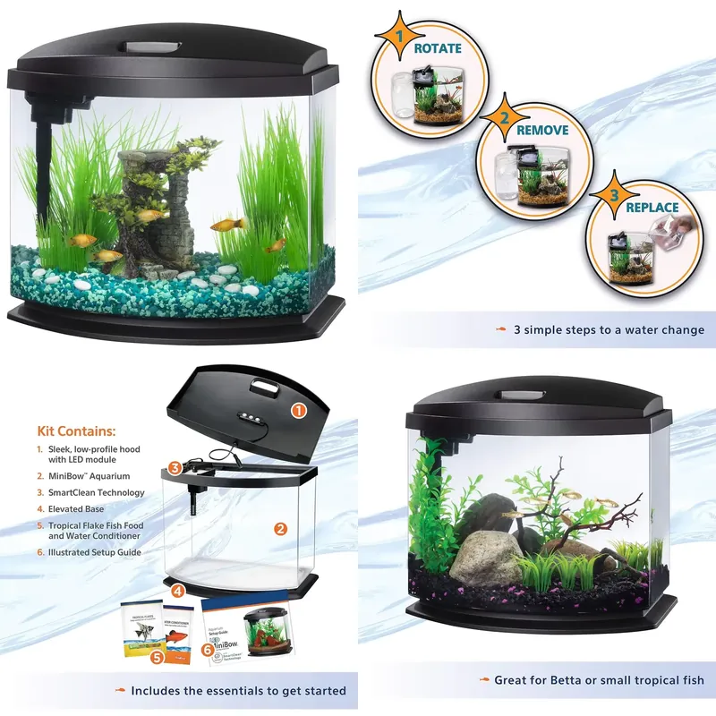 Planted Aquarium Betta - Voor een op maat gemaakt glazen