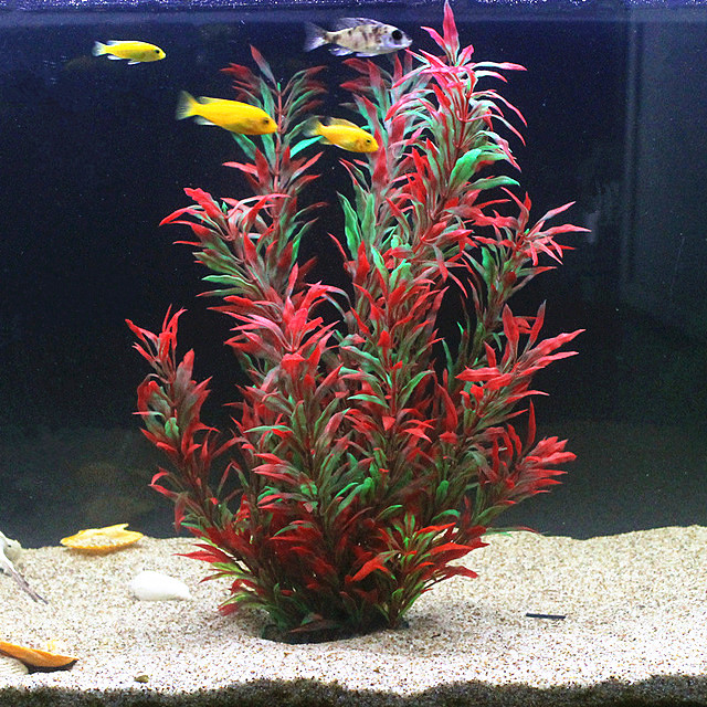 Aquarium Plant Display - 50CM Kunstmatige Aquarium Zeldzame Planten Aquarium