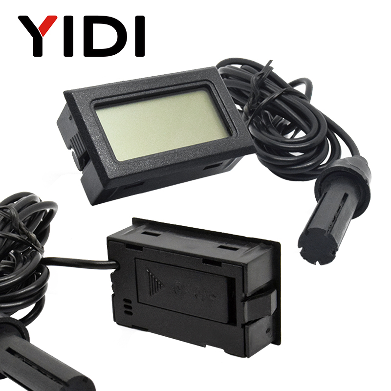 Planted Aquarium Temperature - Digitale Mini LCD Thermometer Hygrometer Gauge