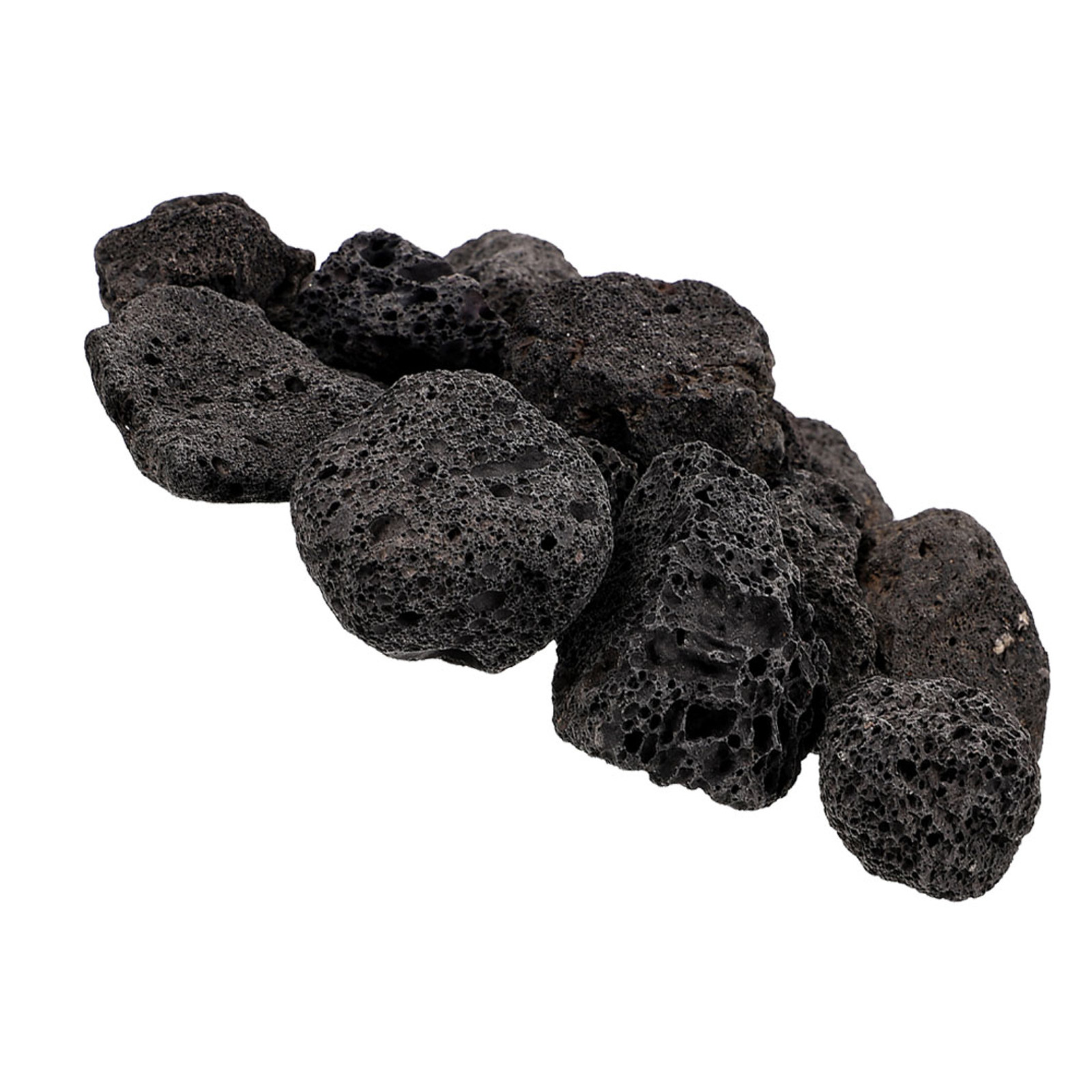 Aquarium Planted Fish Tank - 1Pack Natuurlijke vulkanische stenen Lava-rotsen Kleine