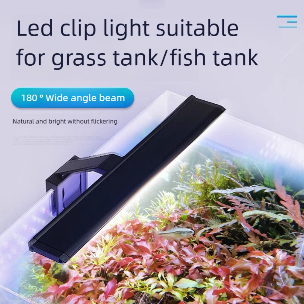Planted Aquarium Mini - Mini Clip-on Aquariumlamp Daglicht Maanlicht Koraalrif
