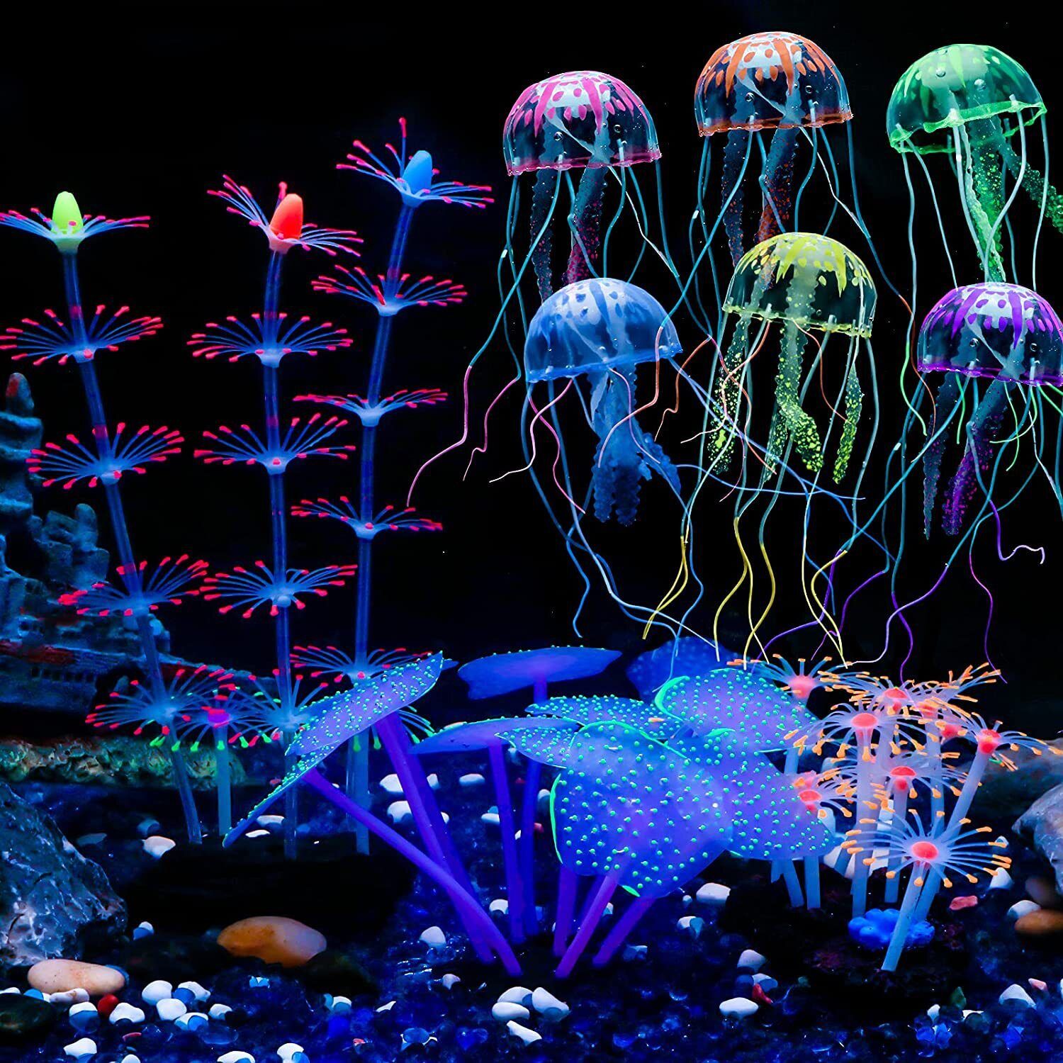Siliconen gloeiende landschaps - Aquarium Plant Display recensie en prijs