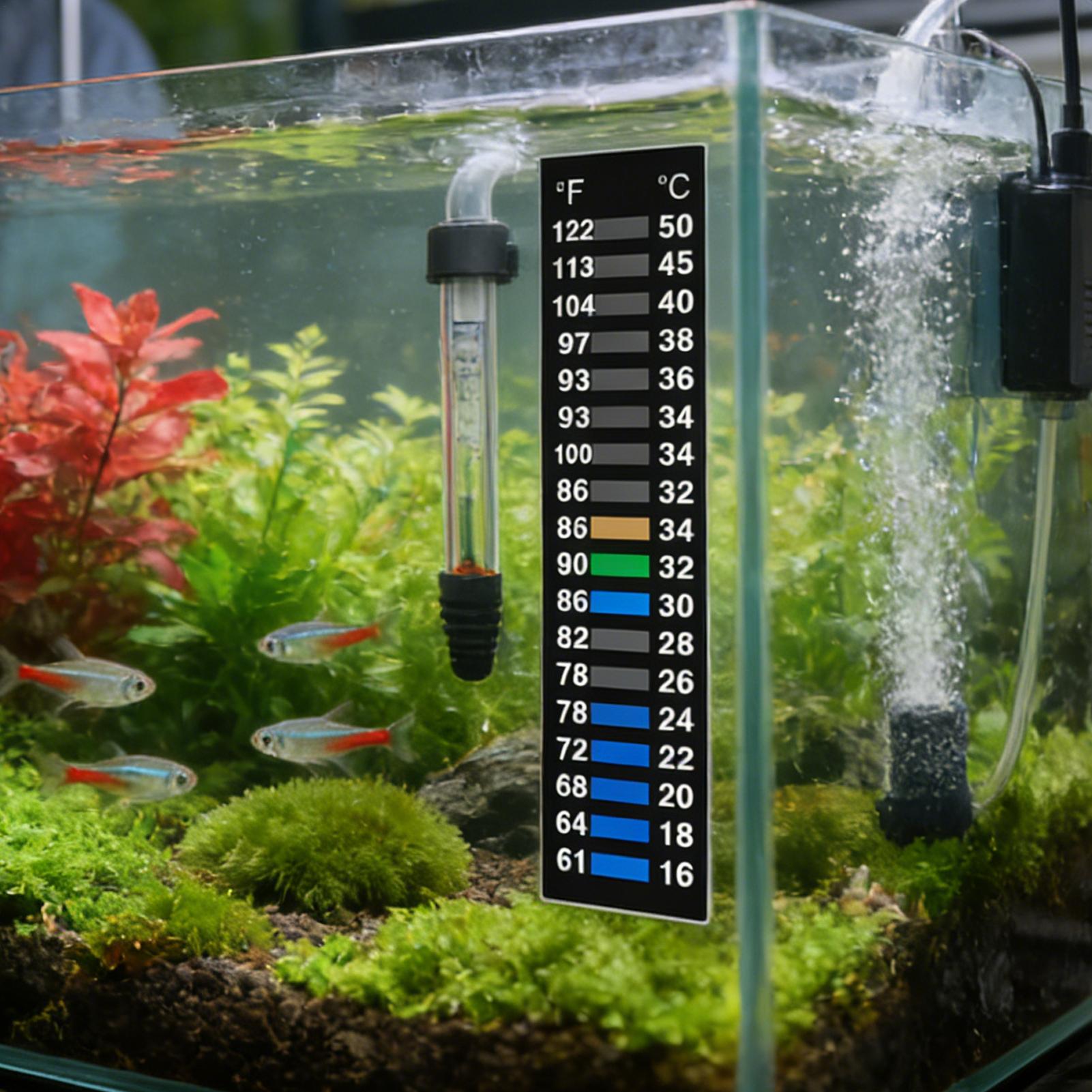 Stick On Temperatuurstrip LCD  - Planted Aquarium Temperature recensie en prijs