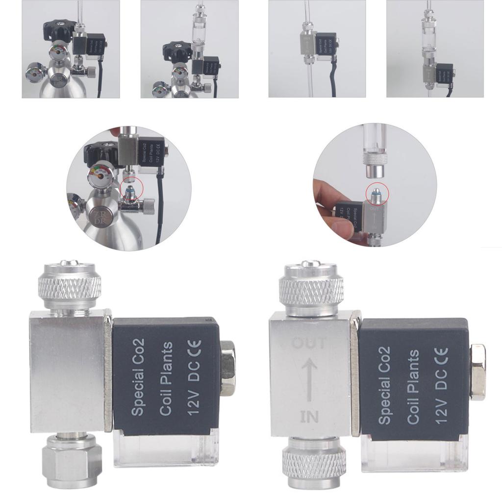 Solenoïdeklep voor CO2 aquariu - Planted Aquarium Temperature recensie en prijs