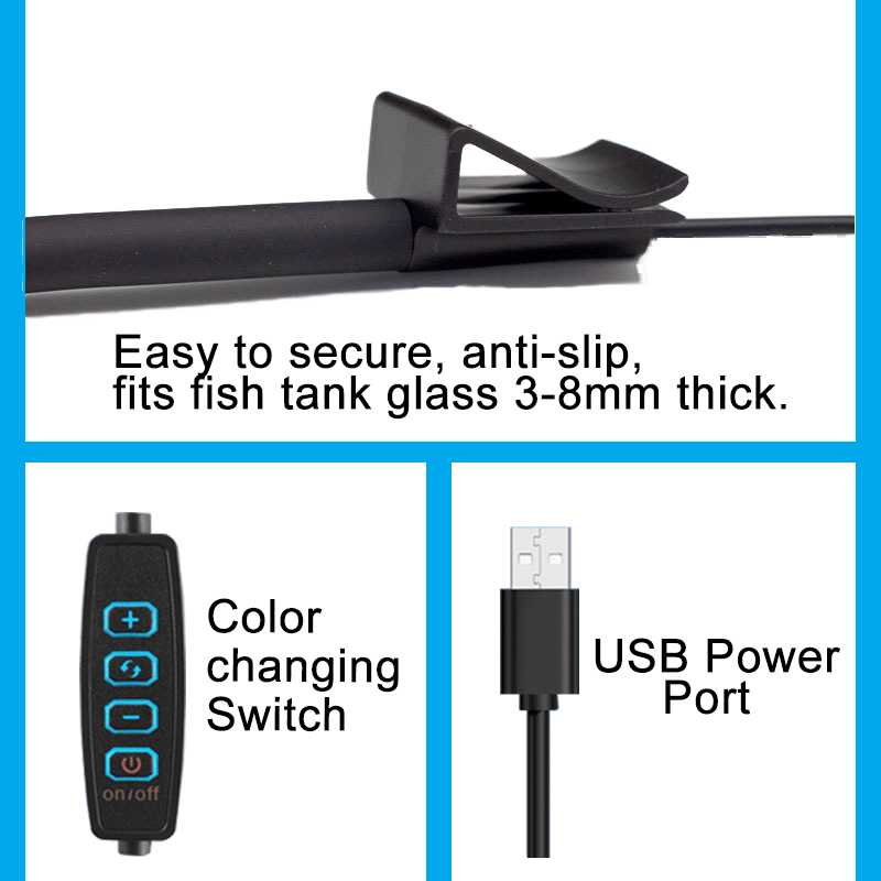 USB Aquarium LED-lamp Aquarium - Aquarium Plant Display recensie en prijs