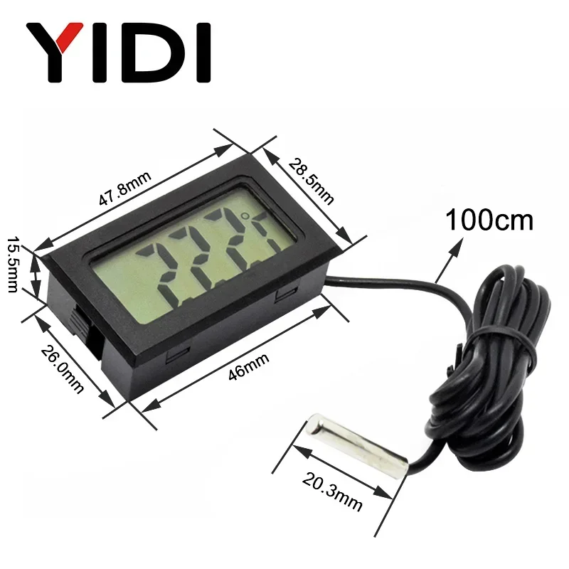 Mini LCD Digitale Thermometer  - Planted Aquarium Temperature recensie en prijs