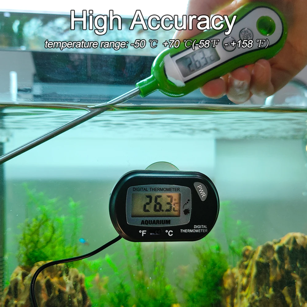 Digitale thermometer voor aqua - Aquarium Plant Uk recensie en prijs