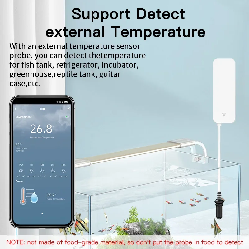 Tuya WiFi temperatuur-vochtigh - Planted Aquarium Temperature recensie en prijs