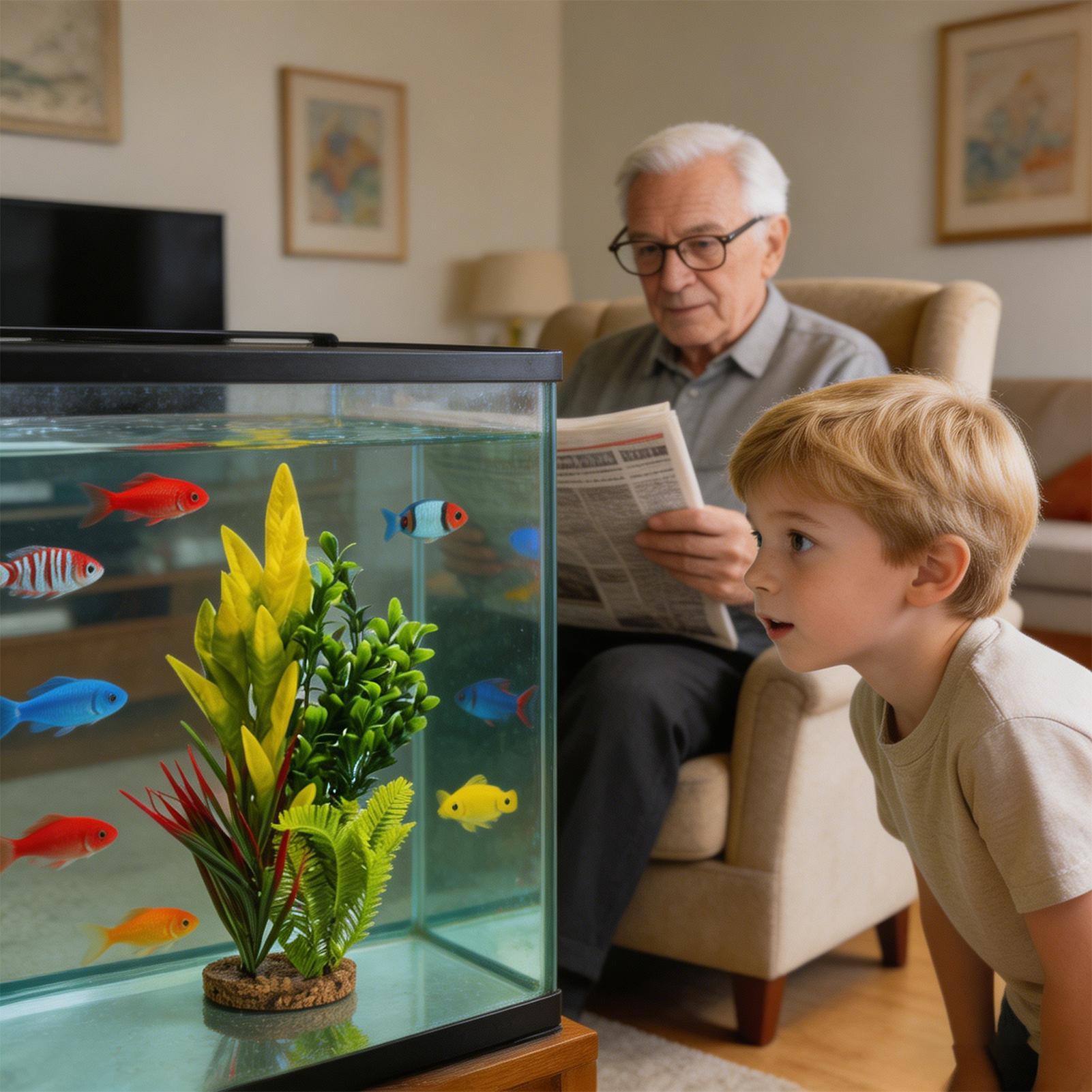 Aquariumplanten Kunstmatige ga - Planted Aquarium Betta recensie en prijs