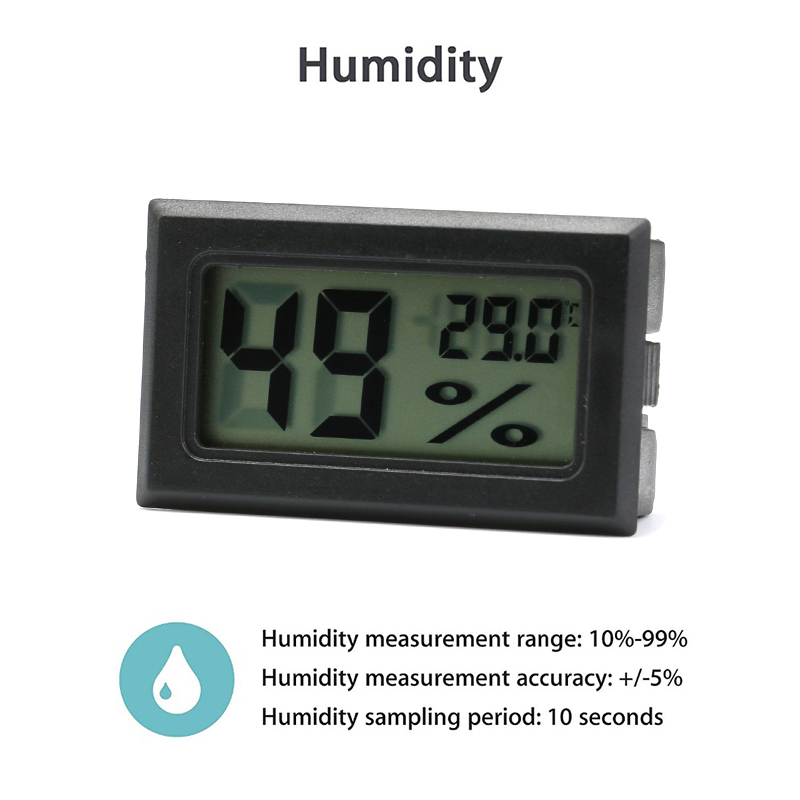 Mini Digitale Vochtigheid Mete - Planted Aquarium Temperature recensie en prijs