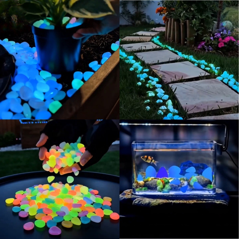 Kleurrijke, in het donker gloe - Aquarium Planted Fish Tank recensie en prijs