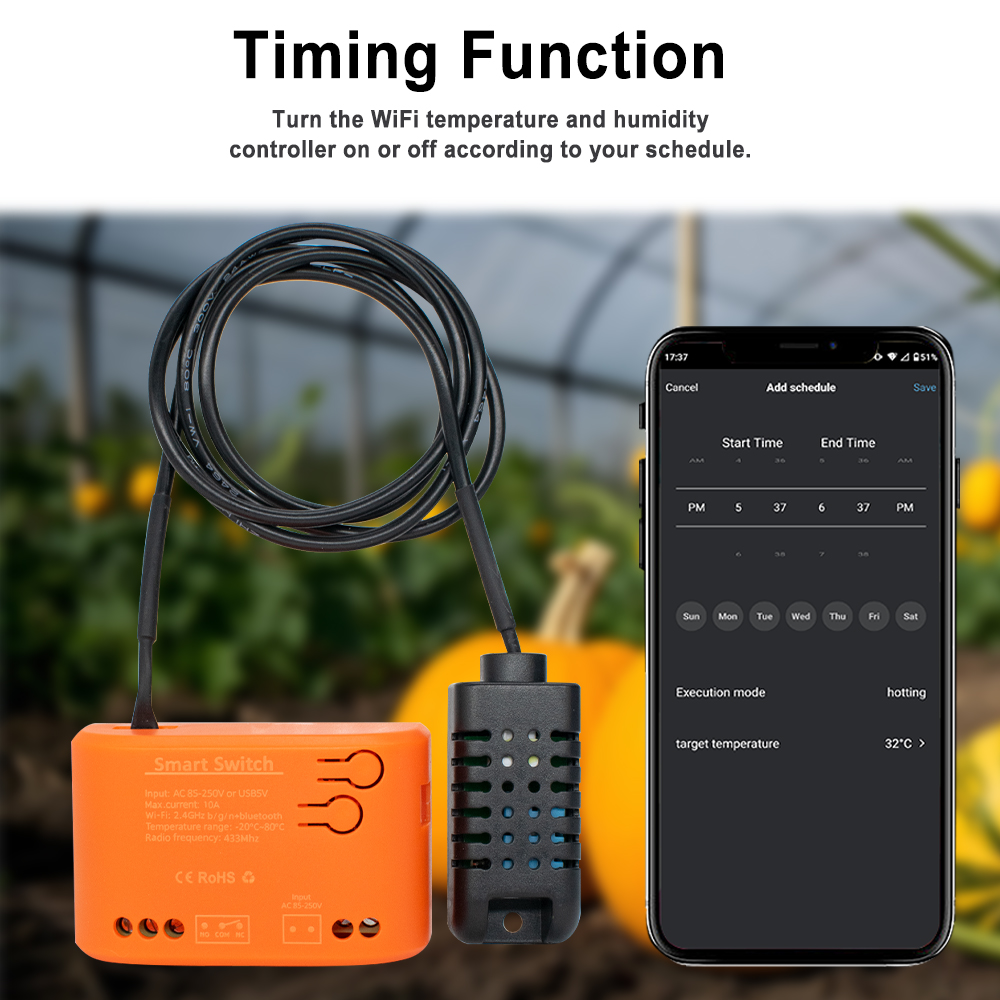 Tuya WiFi temperatuur-vochtigh - Planted Aquarium Temperature recensie en prijs