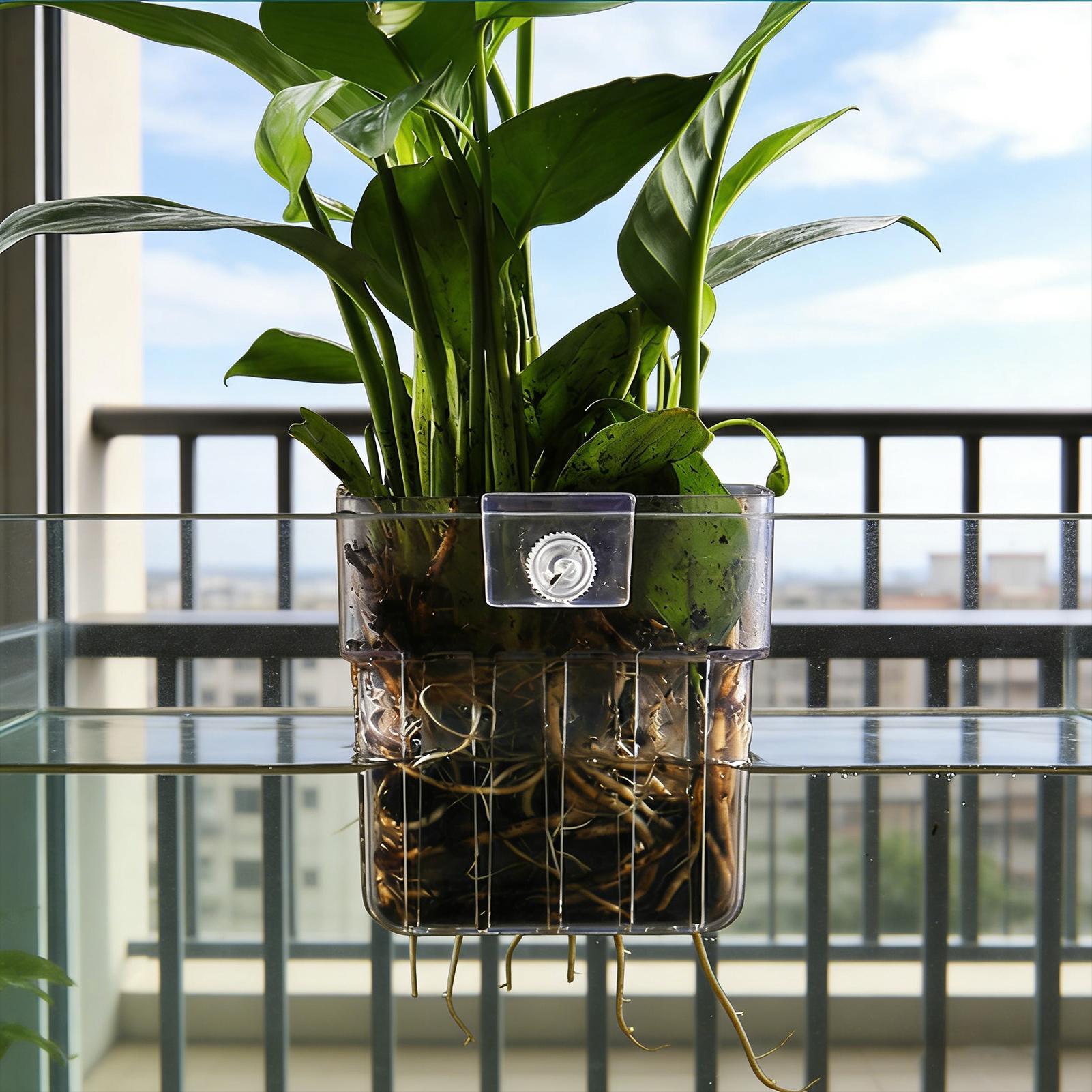 Aquarium transparante hangpot, - Aquarium Planted Fish Tank recensie en prijs