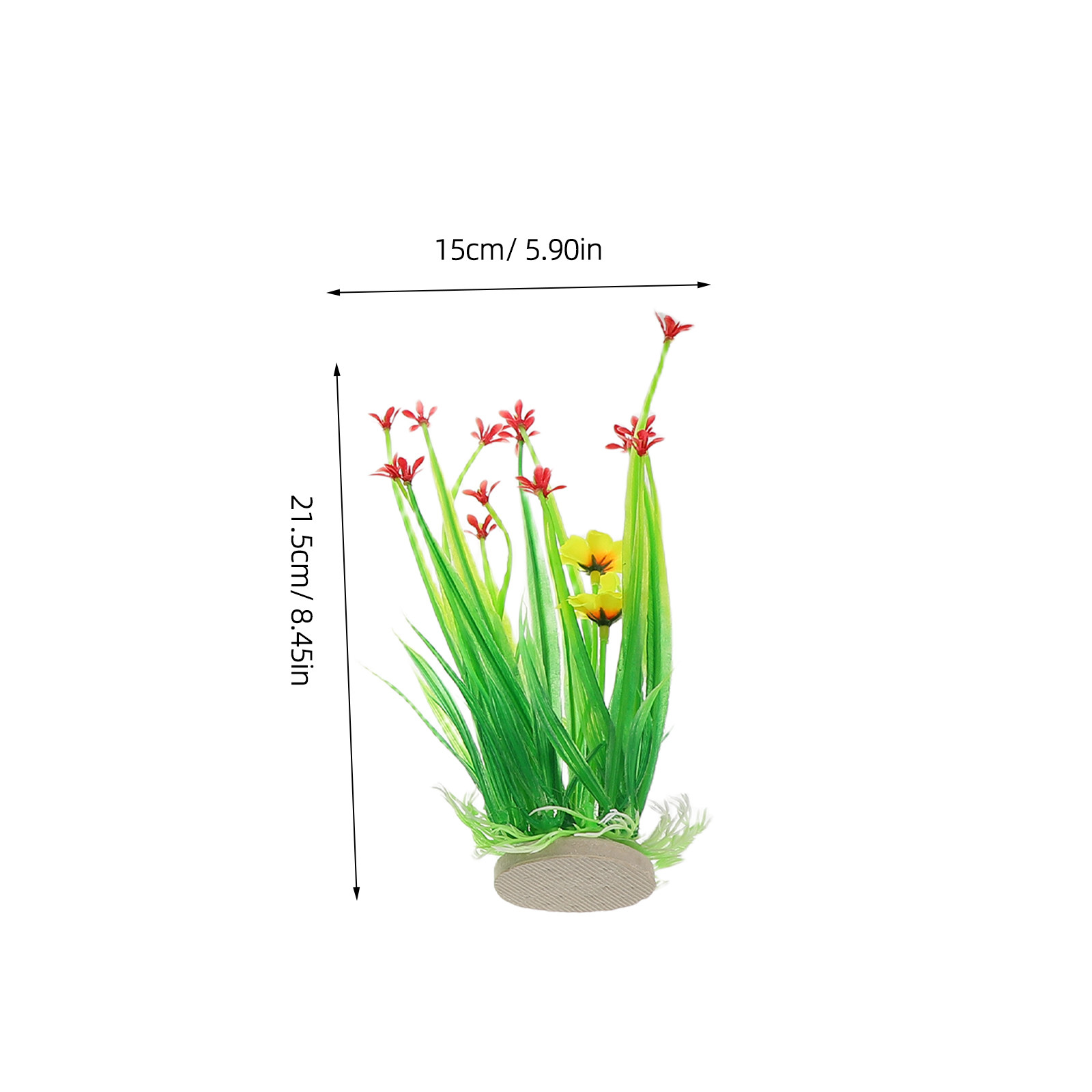 4 stuks kunstmatige aquariumpl - Aquarium Planted Sand recensie en prijs