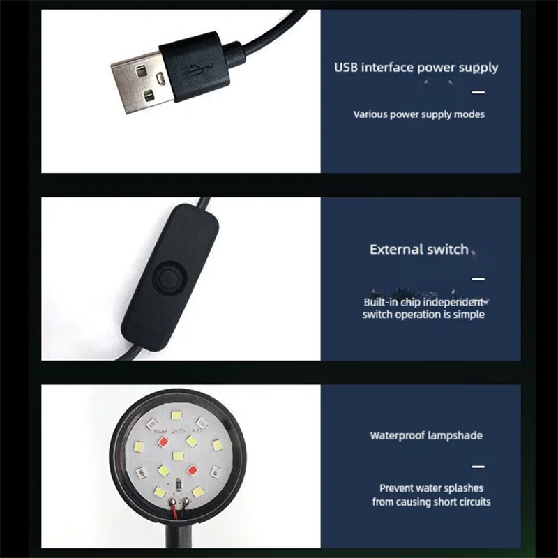 USB LED Aquarium Clip Lamp Hog - Aquarium Plant Display recensie en prijs