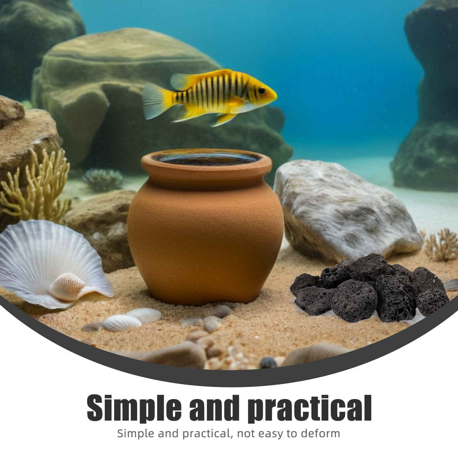1Pack Natuurlijke vulkanische  - Aquarium Planted Fish Tank recensie en prijs