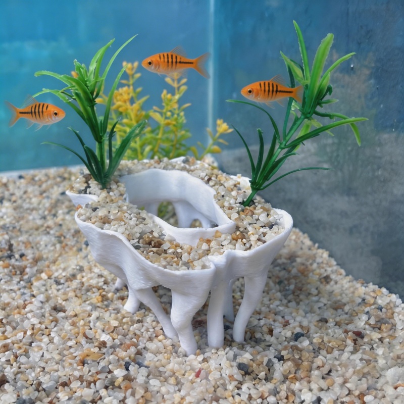 3D-geprinte aquariumplanten in - Aquarium Plant Roots recensie en prijs