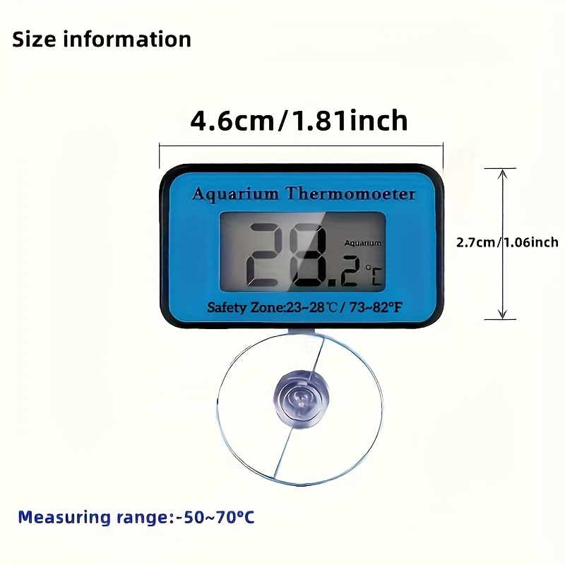 LCD digitale aquariumthermomet - Planted Aquarium Temperature recensie en prijs