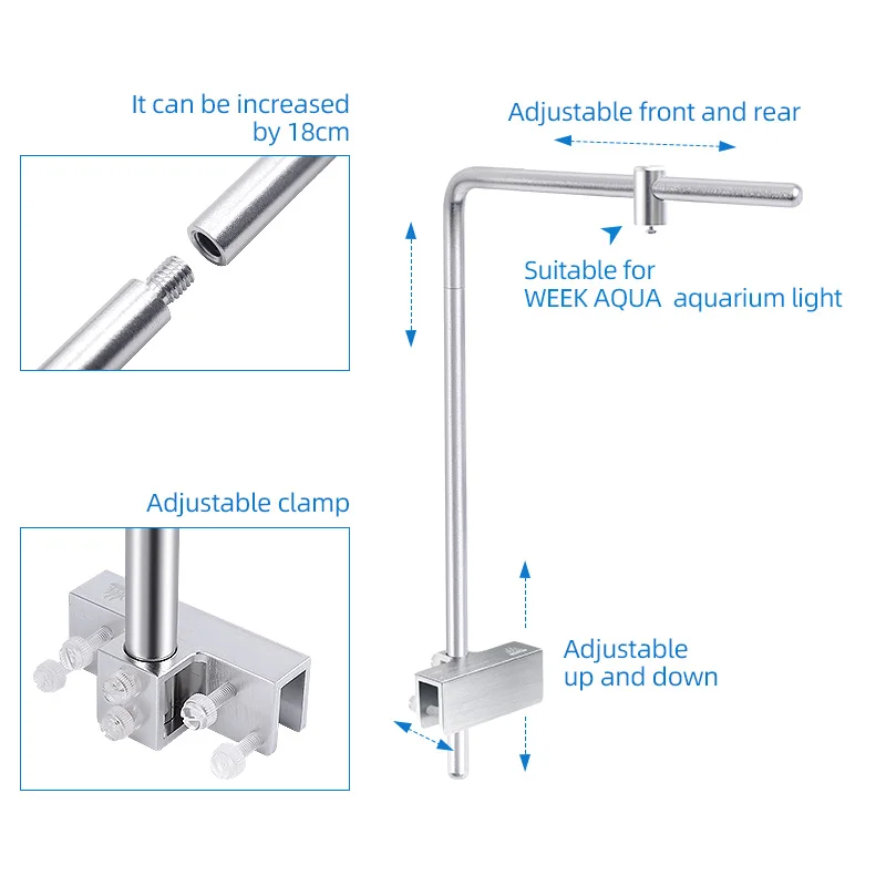Week Aqua Light Stand Universe - Aquarium Plant Display recensie en prijs